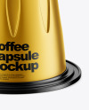 Metallic Coffee Capcule Mockup