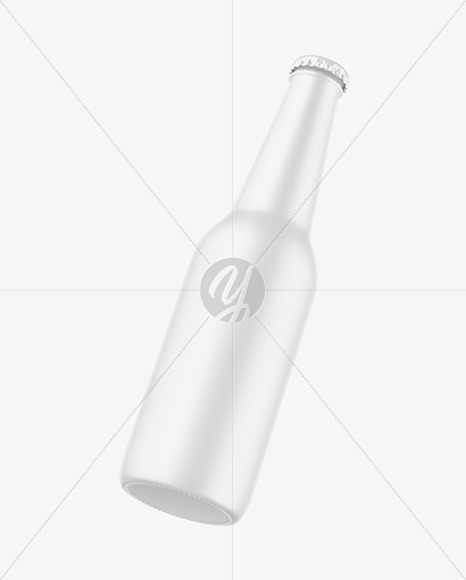 330ml Ceramic Beer Bottle Mockup