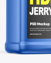 Metallic Jerrycan Mockup