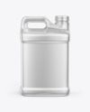 Metallic Jerrycan Mockup