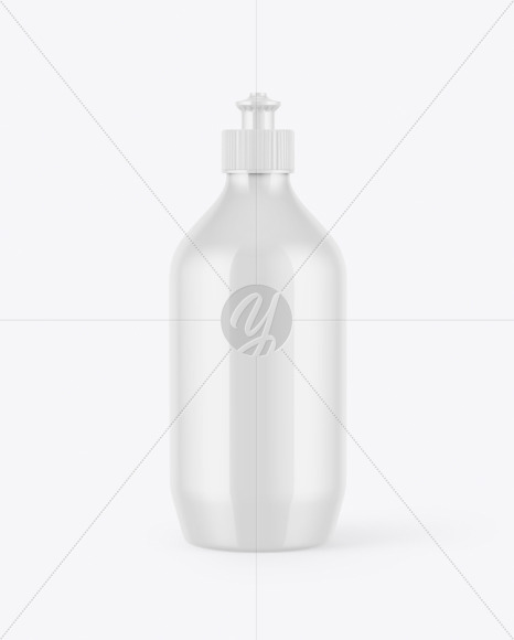 Glossy Bottle Mockup