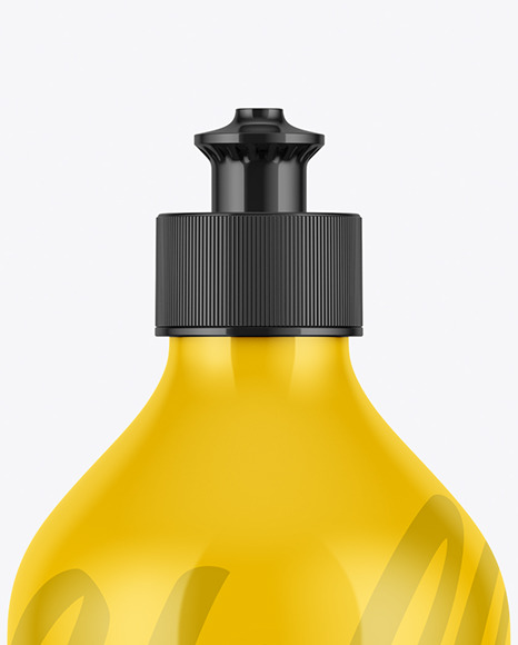 Glossy Bottle Mockup Glossy Bottle Mockup