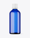 100ml Colored Glass Cosmetic Bottle Mockup 100ml Colored Glass Cosmetic Bottle Mockup