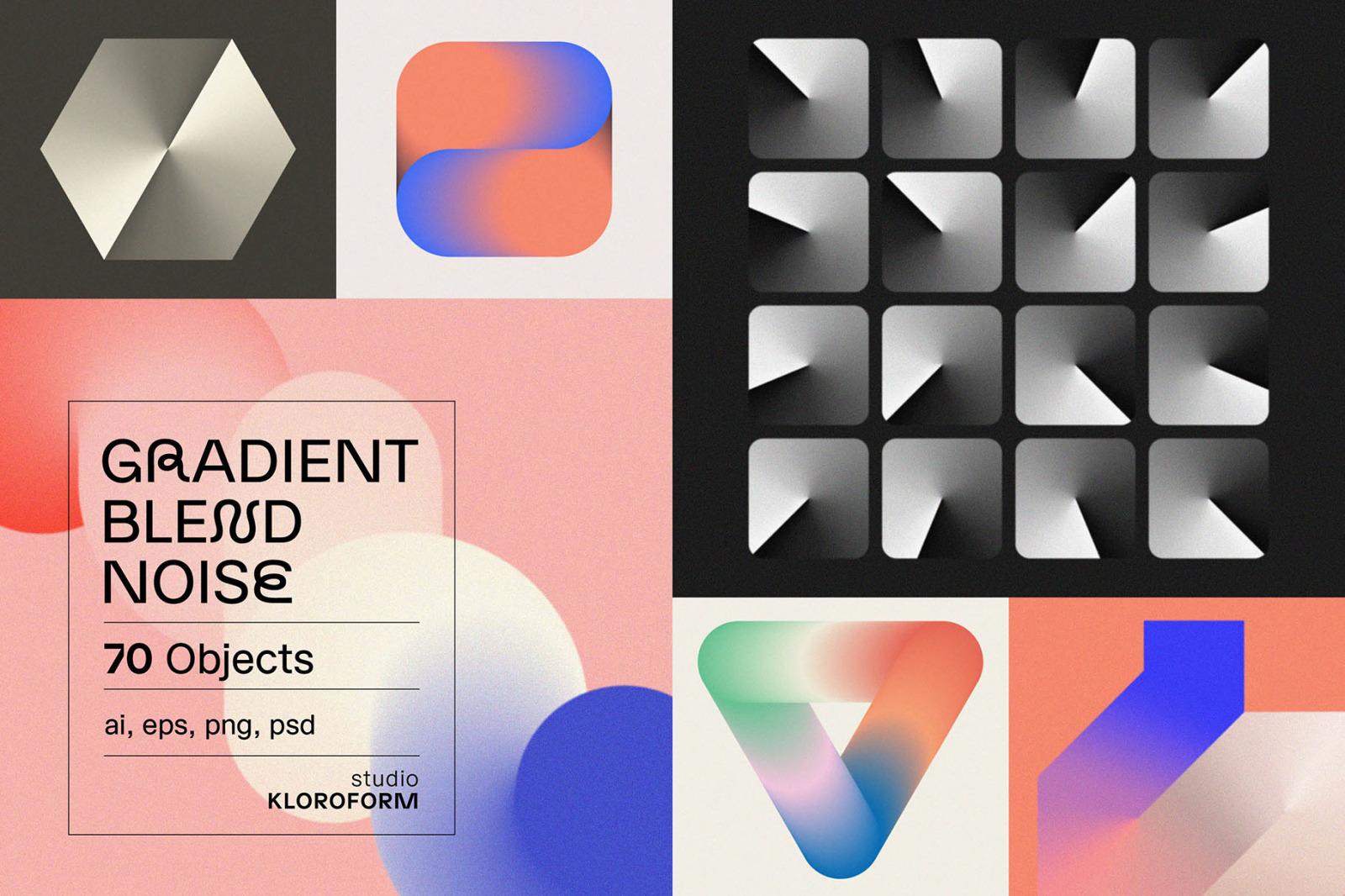 Gradient Blend Noise Vol. 1