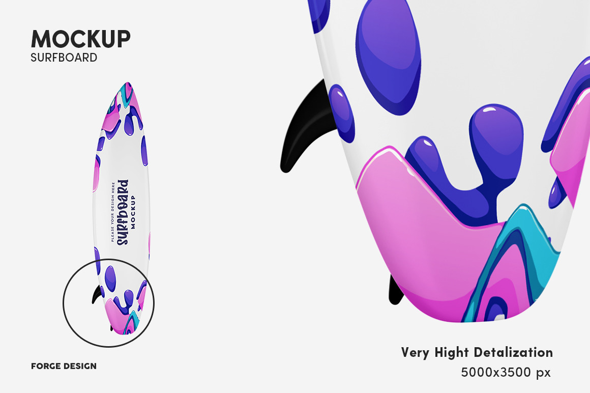 Surfboard Mockup Set