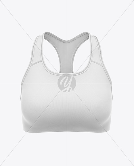 Women's Sports Bra Mockup