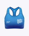 Women's Sports Bra Mockup