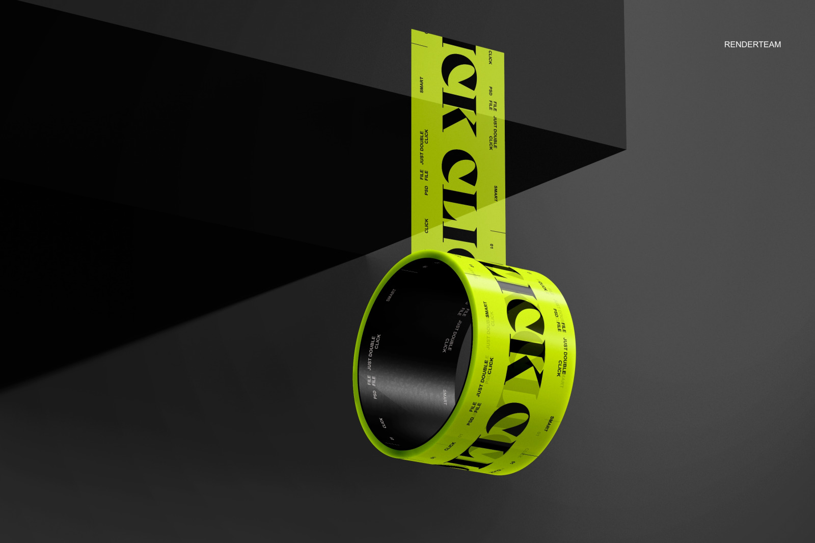 Duct Tape Mockup Set