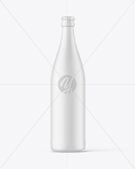 Ceramic Beer Bottle Mockup