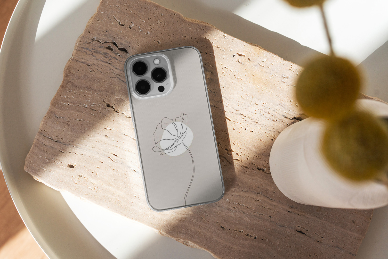iPhone 13 Pro Clear Case MockUp iPhone 13 Pro Clear Case MockUp