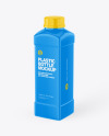 Glossy Plastic Bottle Mockup