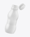 Opened Plastic Bottle Mockup