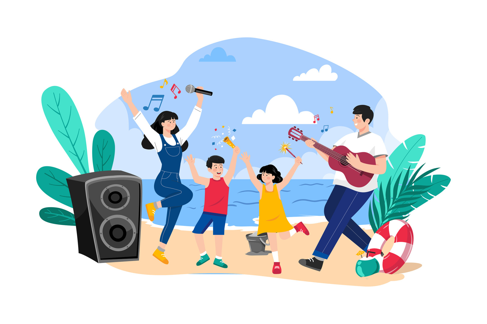 M586_Summer Holiday Illustration Pack M586_Summer Holiday Illustration Pack