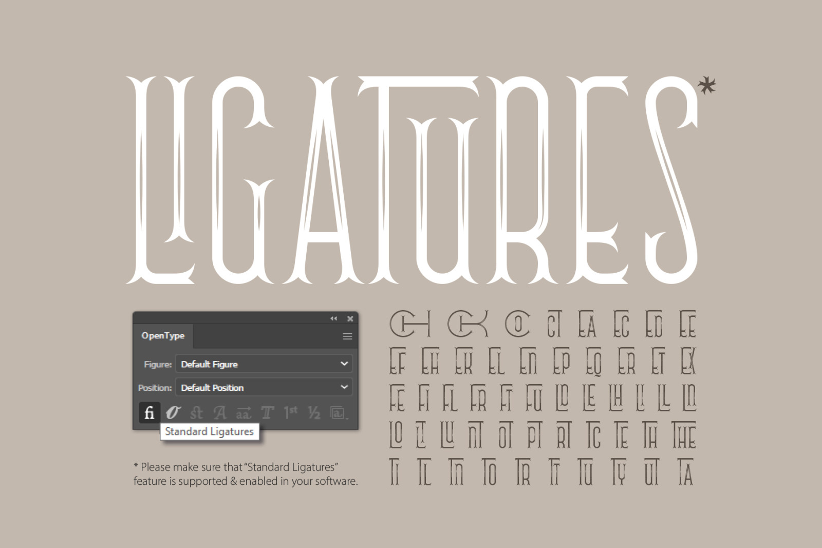 Fishtail Font and Mockup Fishtail Font and Mockup