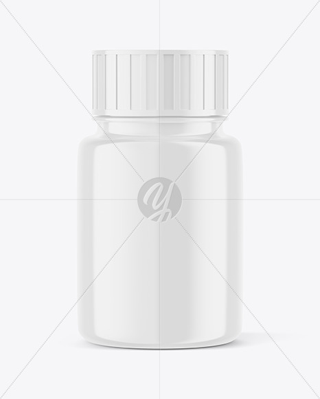 Glossy Jar Mockup