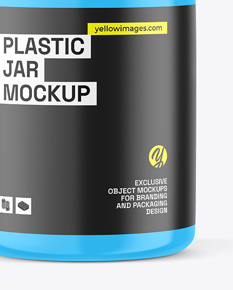 Glossy Jar Mockup