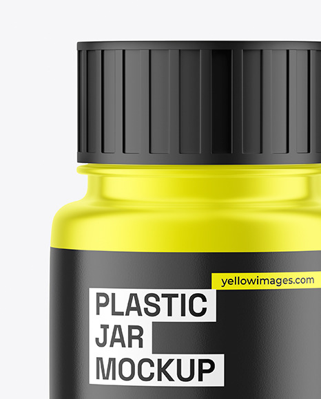 Metallic Jar Mockup