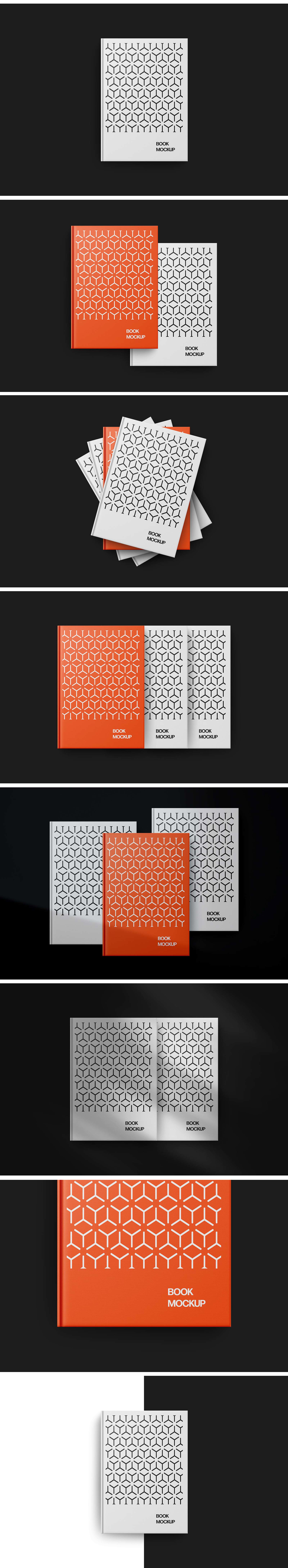 Book Mockup Scenes Book Mockup Scenes