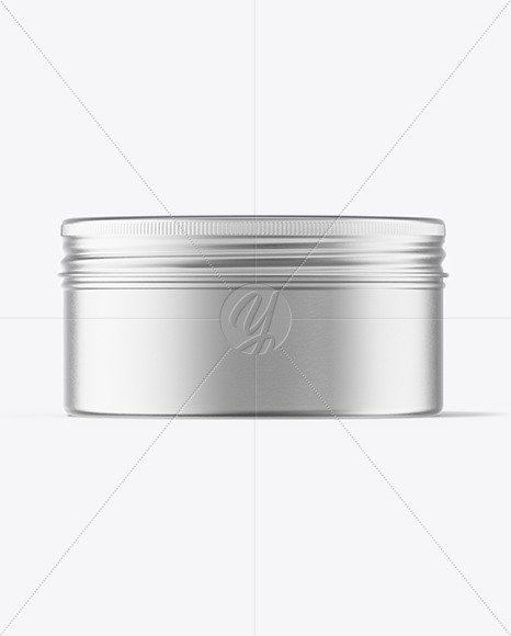 Metallic Jar Mockup