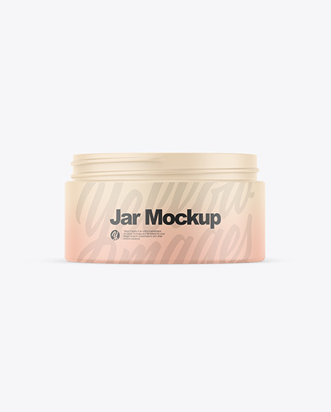 Matte Jar Mockup - Jar mockup
