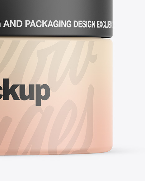 Matte Jar Mockup Matte Jar Mockup