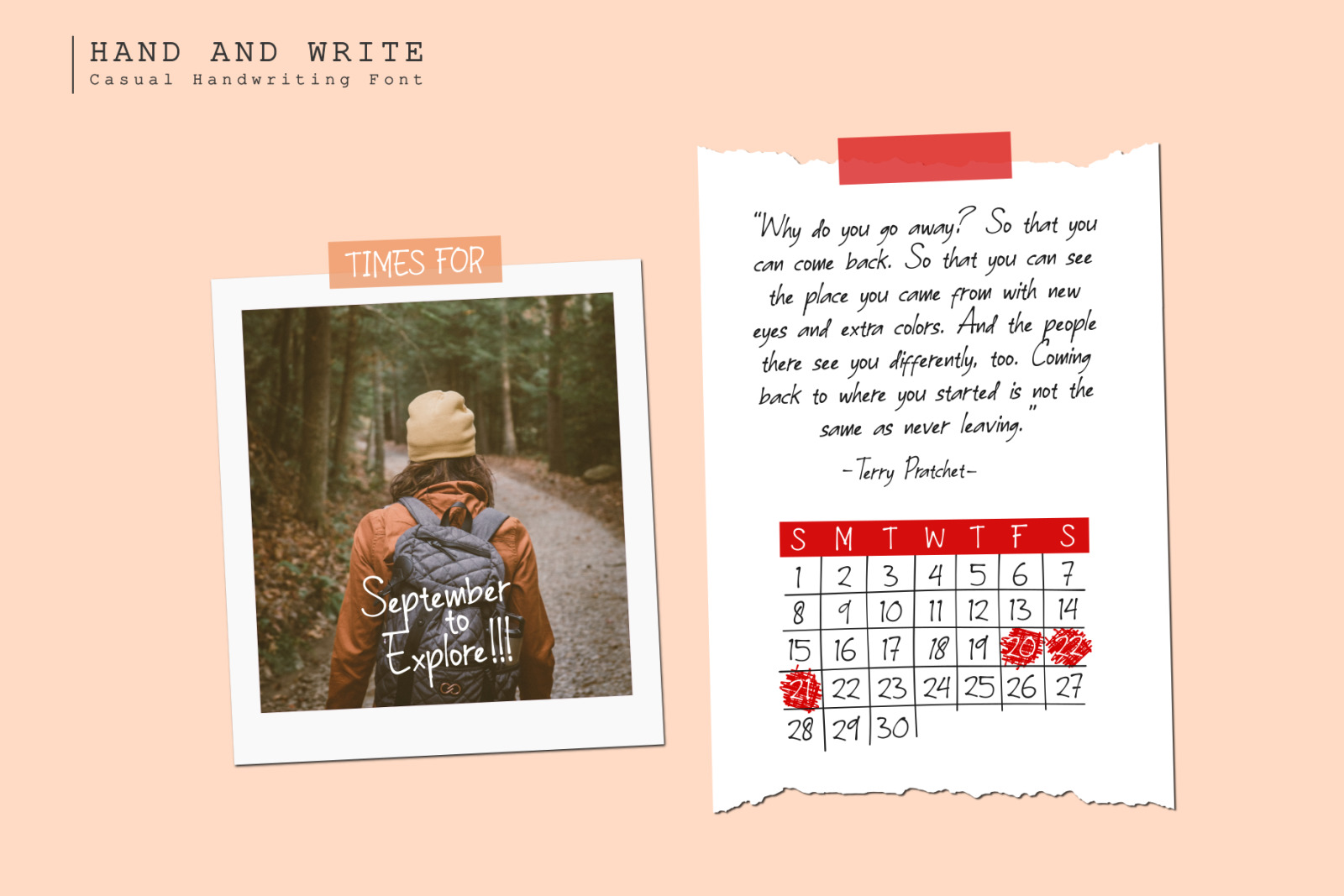 Hand & Write / 4 style linked Hand & Write / 4 style linked