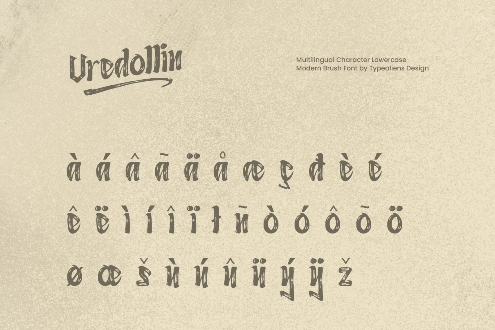 Vredollin Font Vredollin Font