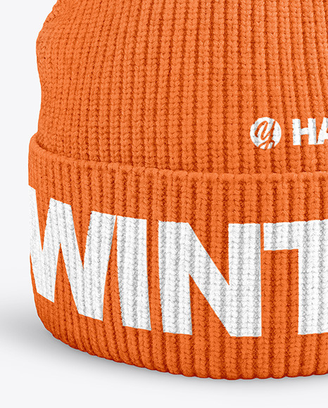 Winter Hat Mockup