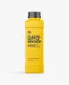 Matte Plastic Bottle Mockup