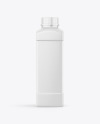 Glossy Plastic Bottle Mockup