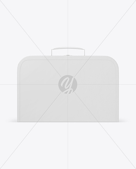 Paper Suitcase Mockup