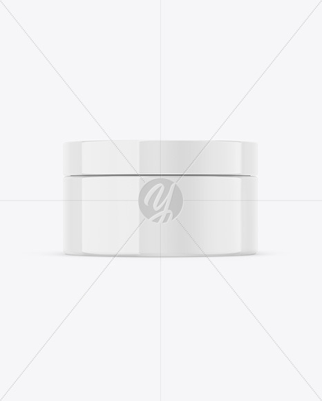 Glossy Jar Mockup