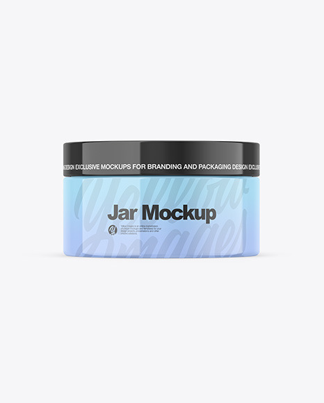 Glossy Jar Mockup