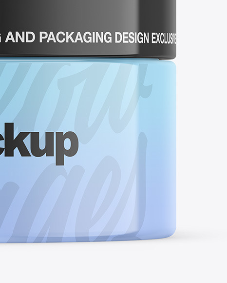 Glossy Jar Mockup