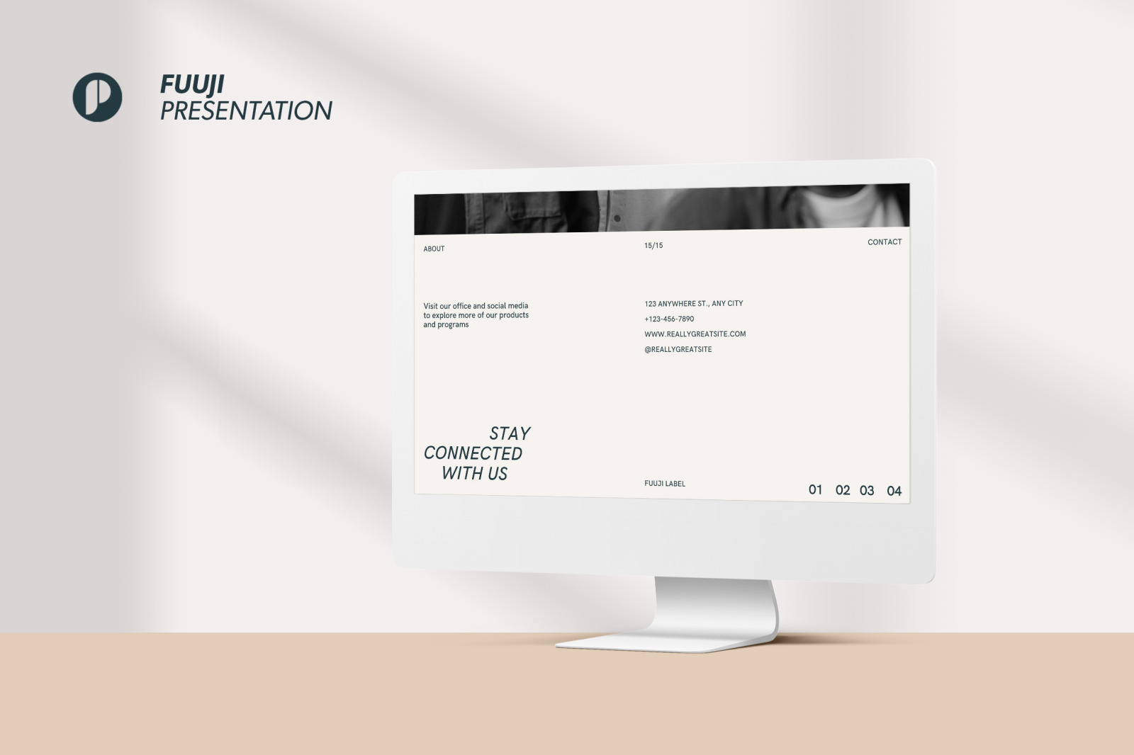 Fuuji – White Cream Minimalist Brand Guidelines Presentation Fuuji – White Cream Minimalist Brand Guidelines Presentation