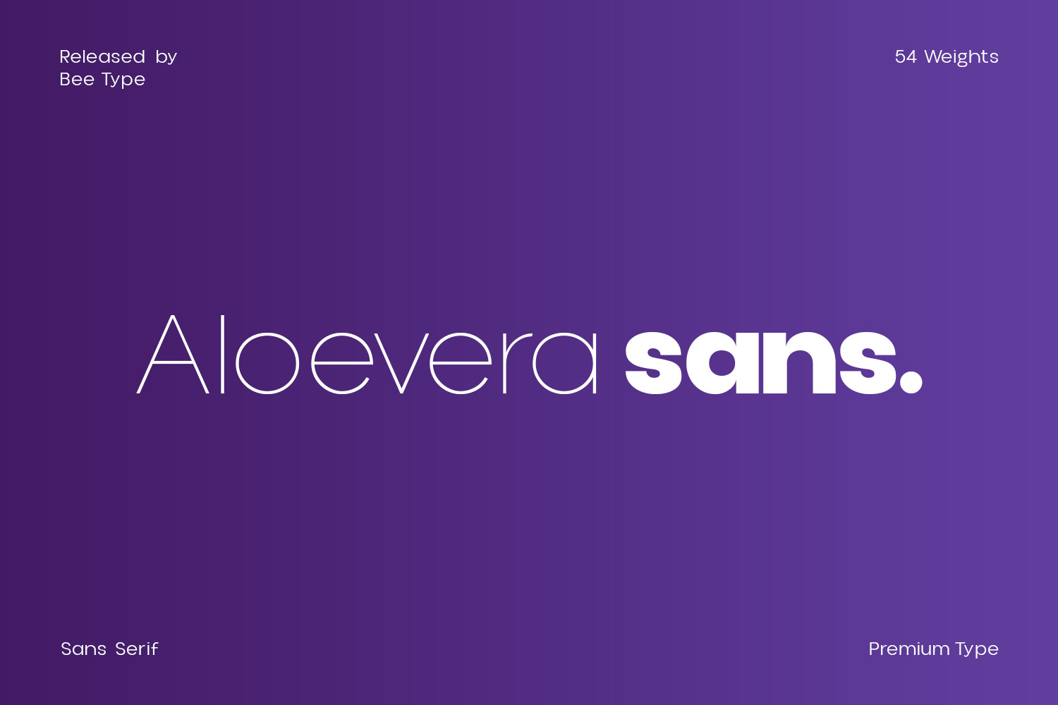 Aloevera Sans Aloevera Sans
