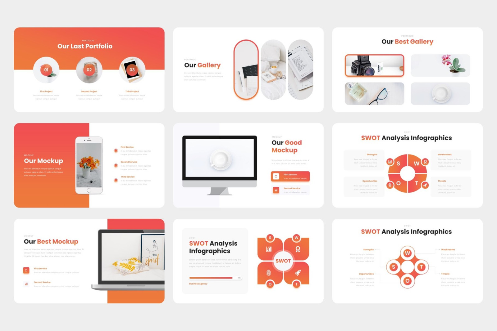 Lunary - Business Agency Google Slides Template Lunary - Business Agency Google Slides Template