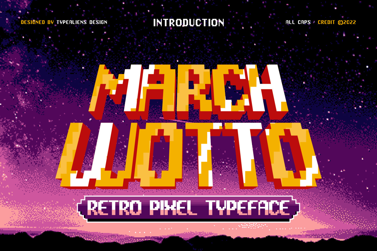March Wotto Font