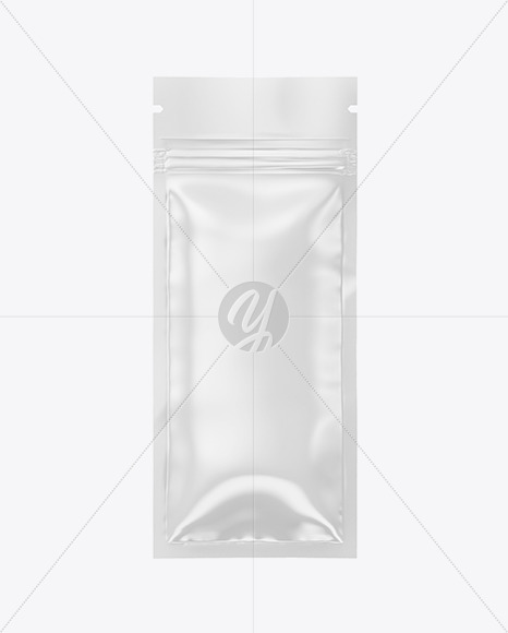 Glossy Sachet Mockup