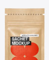 Paper Sachet Mockup