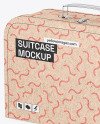 Kraft Suitcase Mockup