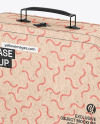 Kraft Suitcase Mockup