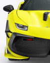 Sport Car Mockup - Front View