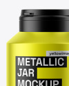 Metallic Jar Mockup