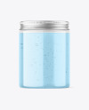 300ml Clear Cosmetic Gel Jar Mockup