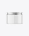 150ml Clear Cosmetic Cream Jar Mockup