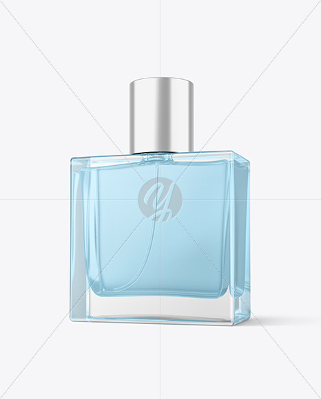 30ml Clear Glass Perfume Bottle Mockup