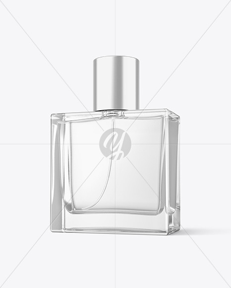 30ml Clear Glass Perfume Bottle Mockup