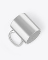 Matte Metallic Mug Mockup