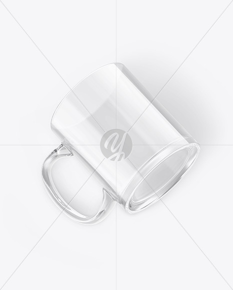 Clear Glass Mug Mockup